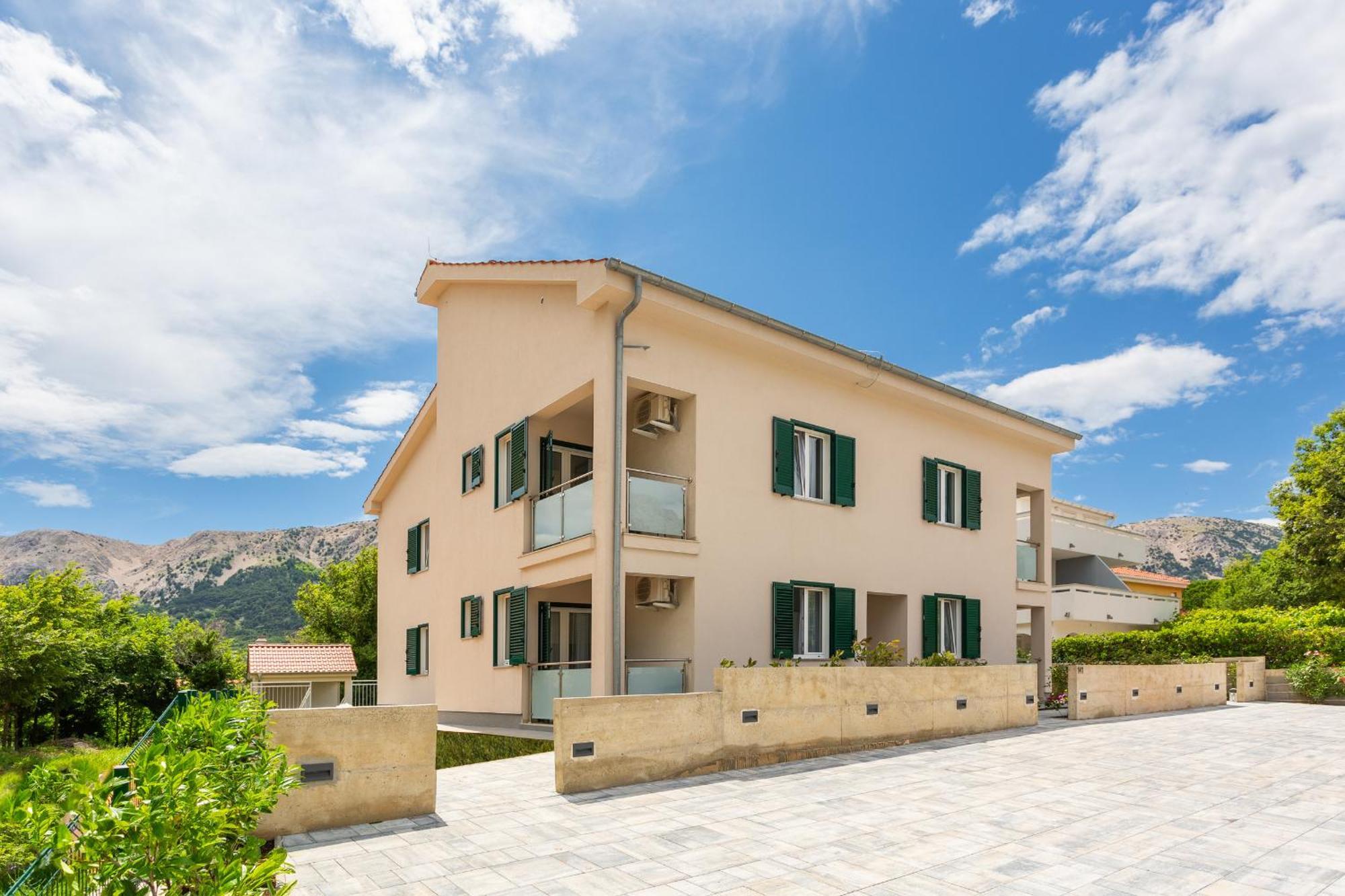 Divine Apartments Baška Eksteriør bilde