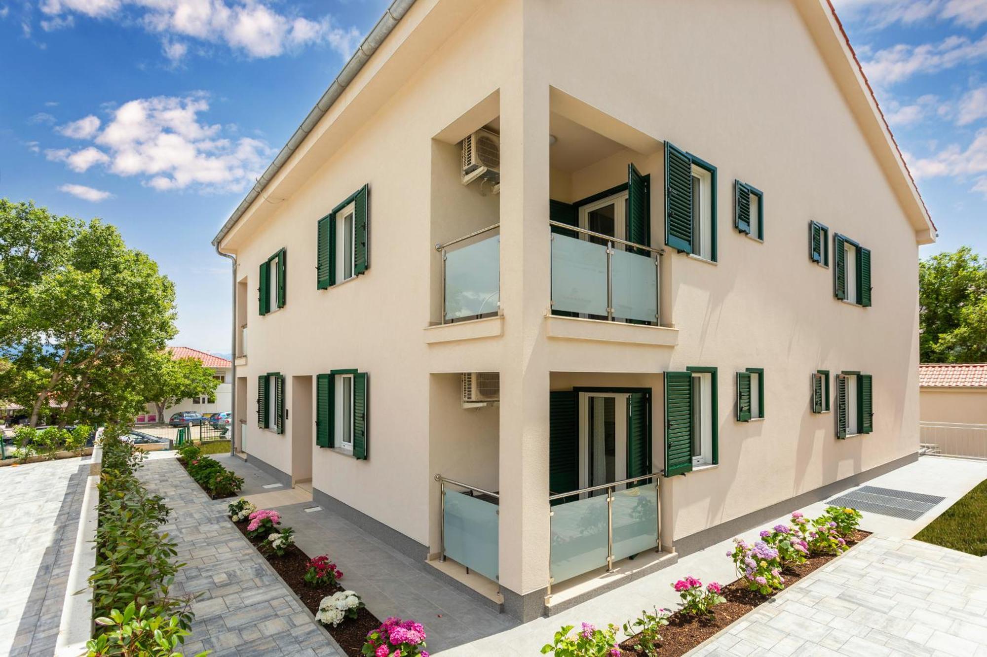 Divine Apartments Baška Eksteriør bilde