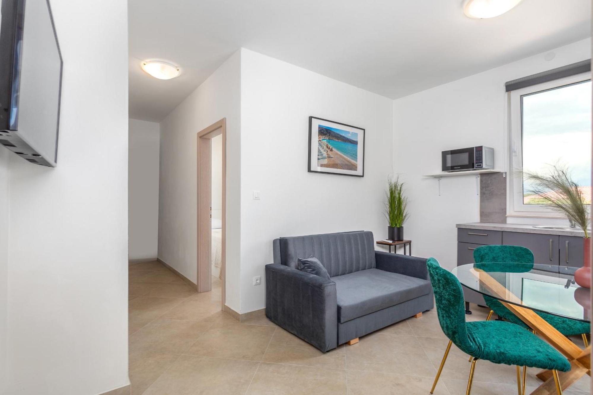 Divine Apartments Baška Eksteriør bilde